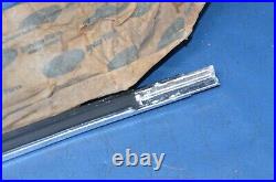 NOS 1981-85 Ford Escort Windshield Upper Roof Trim Reveal Molding Chrome Garnish