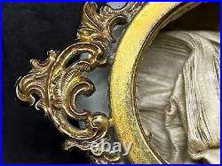 Nakara-CF Monroe-Dresser Tray-Floral Design & Handled Brass Collar