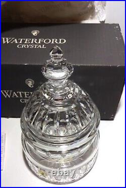 New Waterford Crystal Capital Capitol Dome Lidded Cookie Jar In Original Box