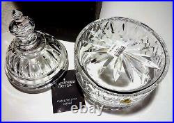 New Waterford Crystal Capital Capitol Dome Lidded Cookie Jar In Original Box