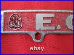 Original Dealer E. G. Price San Bernardino CA HUDSON LOGO License Plate Frames 50s