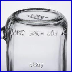 Pack of 12 NEW Core 16 oz. Glass Mason Jar Drinking Jar with Handle 0.5 quart