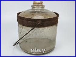 Perfection Stove Co Kerosene Oil Lantern Glass Jar Burner Cap Handle USA