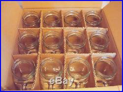 Rustic Bridal Wedding Set Lot 12 Handled Clear Mason Jar Drinking Glasses Mugs