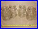 Set Of 4 Clear Glass Handled 32 Oz Wide Mouth Mason Jar Mugs
