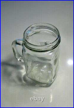 Set of 12 Blackburn's Jelly Jar Glass Mug with Handles, FREE SHIPPING