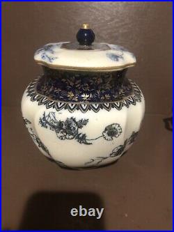 Stunning Rare Doulton Burslem Late 1800 Ginger Jar