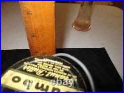 VTG. 1940's JUMBO PEANUT BUTTER 2lb. GLASS JAR-FRANK TEA&SPICE CO. EXCELL. ORIGINAL