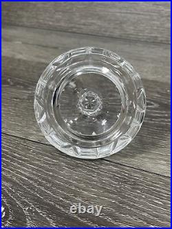 VTG (Rare Piece) Waterford Crystal Pineapple Biscuit Barrel 8.25With Lid Ireland