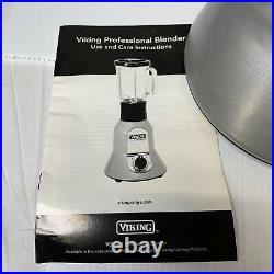 Viking Professional Blender VBLG01 40 oz. Glass Jar 2 Speeds + Pulse