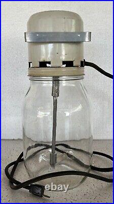 Vintag SEARS Electric Butter Churn Model #421-35500 -USA Made with Jar Works