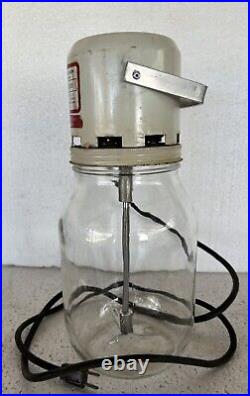 Vintag SEARS Electric Butter Churn Model #421-35500 -USA Made with Jar Works