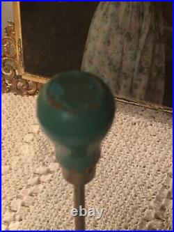 Vintage ACME 1950's Chopper Made in USA Turquoise Color