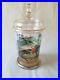 Vintage_Bohemian_Hand_Painted_Glass_Biscuit_Jar_With_LID_Horse_Racing_Scene_01_ibc