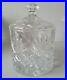 Vintage Crystal Glass Biscuit Barrel/Jar with Lid By Royal Limited Crystal