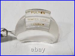 Vintage Fulton Traffic Light Finder Ball Mounting 1930's 40's Accessory Lowrider