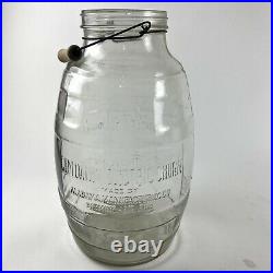 Vintage Gem Dandy Electric Churn Glass Jar With Handle Only Birmingham, AL