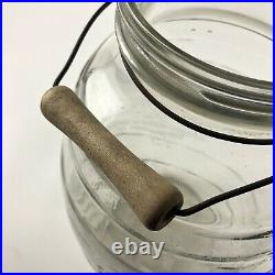 Vintage Gem Dandy Electric Churn Glass Jar With Handle Only Birmingham, AL