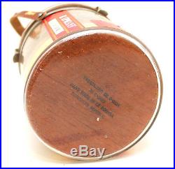 Vintage Glass H Upmann Cigar Humidor Jar Pre Cuban Embargo Leather Handle