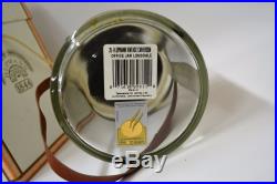 Vintage Glass Jar Humidor H. Upmann Glass Humidor Leather Handle & Box