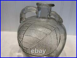 Vintage WHITE HOUSE VINEGAR Glass Jar Bottle APPLE with Handle & Spout #2
