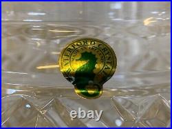 Vintage Waterford Crystal Round Biscuit Jar Lidded