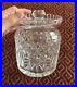 WATERFORD CRYSTAL IRELAND Lismore Pattern BISCUIT COOKIE BARREL JAR with LID