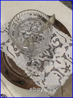 WATERFORD Crystal LISMORE Cookie / Biscuit /Pickle Barrel Made Ireland RARE