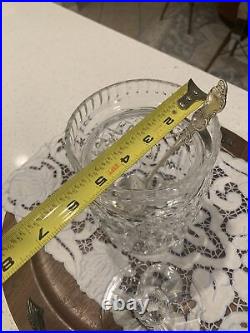 WATERFORD Crystal LISMORE Cookie / Biscuit /Pickle Barrel Made Ireland RARE