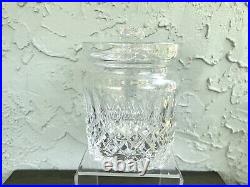WATERFORD Vintage Lead-Crystal Colleen Biscuit Barrel Canister