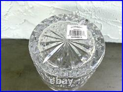 WATERFORD Vintage Lead-Crystal Colleen Biscuit Barrel Canister