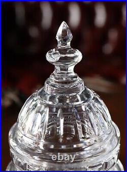 Waterford Crystal Capitol Dome Biscuit Barrel/Candy Jar- Vintage 1976 with Sticker
