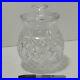 Waterford Crystal Cut Glass Pineapple Cookie Biscuit Candy Barrel Jar with Lid