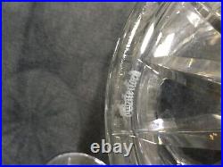 Waterford Crystal Glandore Small Biscuit Barrel & Lid Laurel Top Preowned