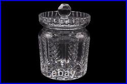 Waterford Crystal Hibernia Biscuit Barrel and Lid