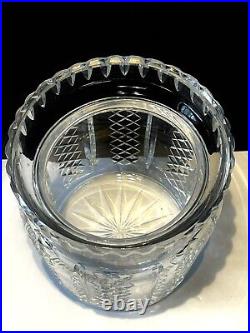 Waterford Crystal Hibernia Biscuit Barrel and Lid