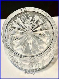 Waterford Crystal Hibernia Biscuit Barrel and Lid