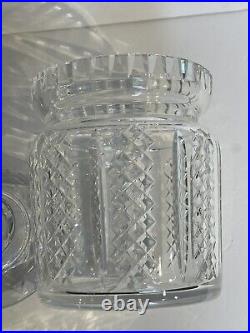 Waterford Crystal Hibernia Biscuit Barrel and Lid