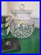 Waterford Crystal Lismore Biscuit Barrel Round 7.5 129582 MINT COND