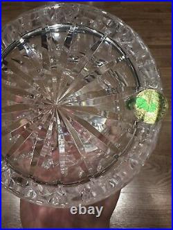 Waterford Lismore Fine Cut Crystal Biscuit Jar With Lid Signed