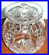 Waterford Lismore Round Crystal Biscuit Barrel Canister Cookie Jar with Lid New