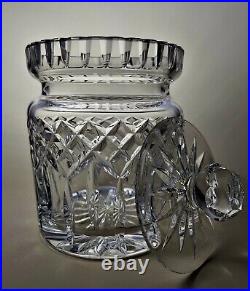 Waterford's Signature Lismore Pattern Fine Crystal Biscuit Barrel withLid