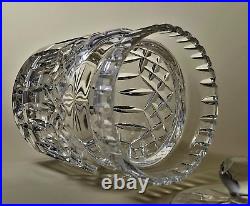 Waterford's Signature Lismore Pattern Fine Crystal Biscuit Barrel withLid