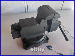 Wilton 1644 Mechanics Bench Vise 4 Jaw Full Swivel Base Pipe Clamp Tool USA