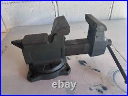 Wilton 1644 Mechanics Bench Vise 4 Jaw Full Swivel Base Pipe Clamp Tool USA