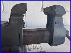 Wilton 1644 Mechanics Bench Vise 4 Jaw Full Swivel Base Pipe Clamp Tool USA